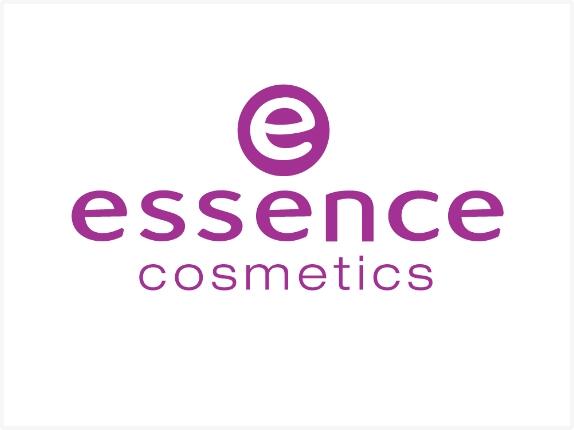 Logo von Essence Cosmetics mit lila Schrift auf weißem Hintergrund. | Logistikzentrum Butzbach